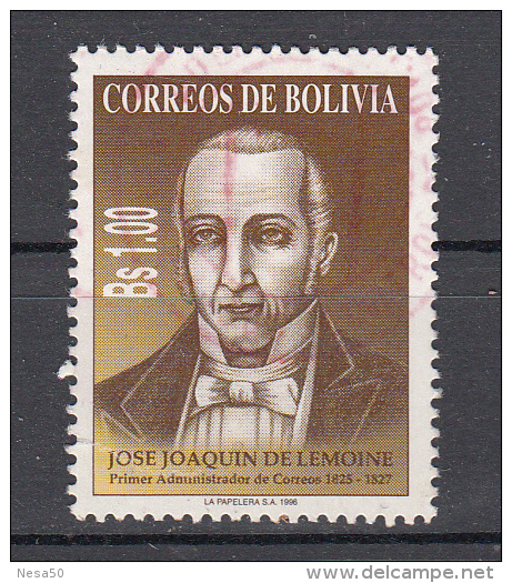 Bolivia 1996 Mi Nr 1316 José Joaquín De Lemoine - Bolivië