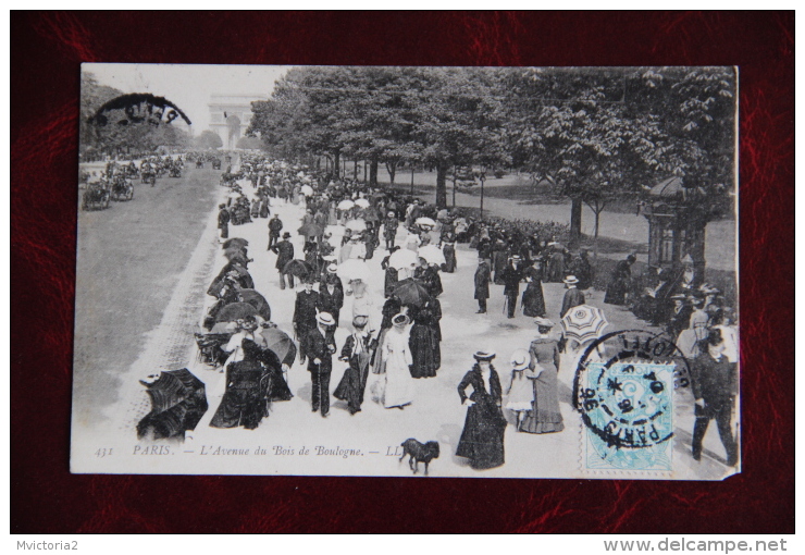 PARIS - Avenue Du Bois De BOULOGNE - Parks, Gärten