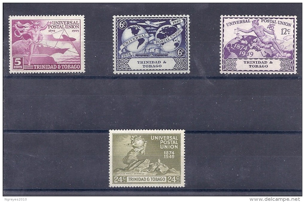 150025086  TRINIDAD  Y  TOBAGO.  YVERT  Nº    153/6   */MH - Sierra Leone (...-1960)