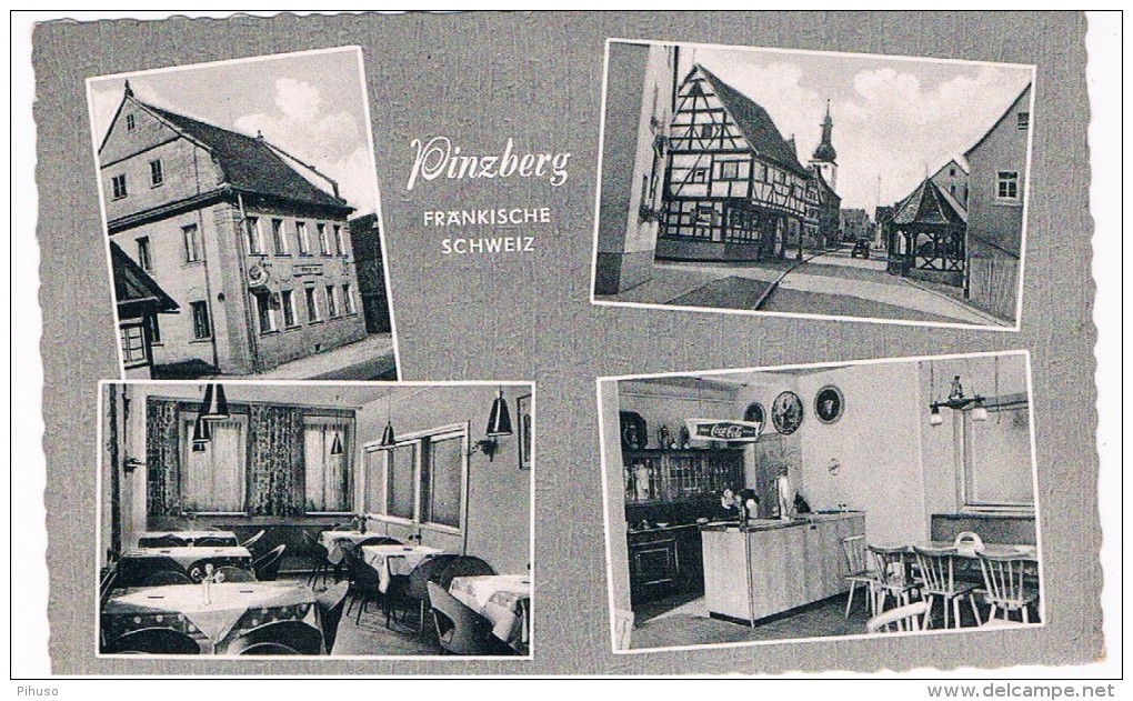 D6057     PINZBERG : Gasthaus Zur Krone - Forchheim