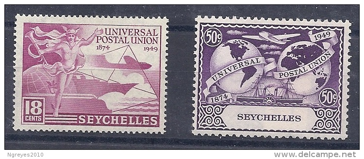 150025108  SEYCHELLES.  YVERT  Nº    147/8  */MH - Seychelles (...-1976)