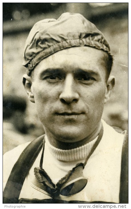 France Paris Portrait Du Cycliste Louis Thietard Sport Ancienne Photo 1939 - Cyclisme