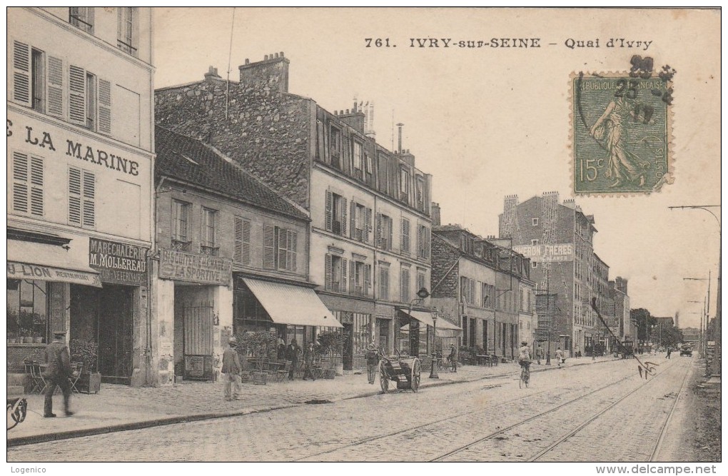 Ivry Sur Seine ( 94 Val De Marne )   Quai D'Ivry - Ivry Sur Seine