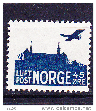 Norwegen Norway Norvège - Burg Akershus (Mi.Nr.: A 230) 1941 - Postfrisch MNH - Nuovi