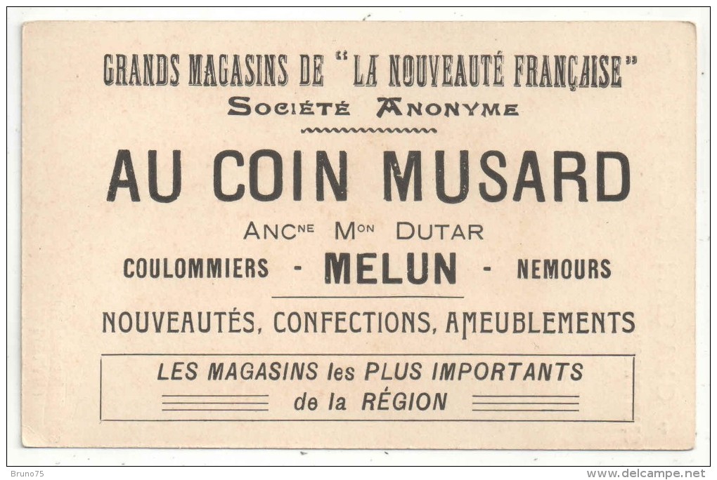 47 - Château De BONAGUIL, Près Nérac - Publicité Au Coin Musard, Melun - Autres & Non Classés