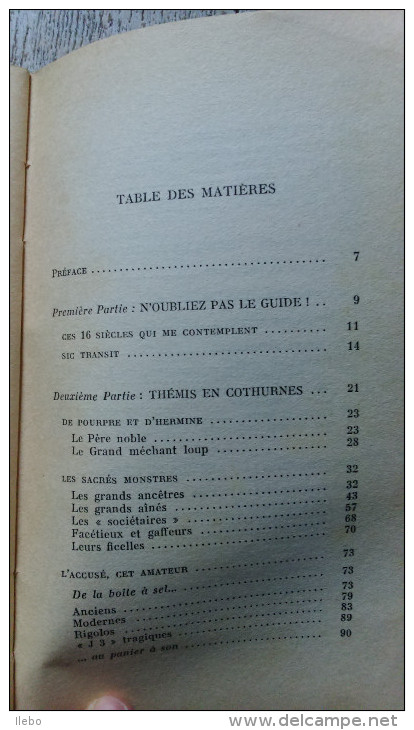 Le Palais Indiscret De Jean Paul Lacroix 1965 Justice Rare - Droit