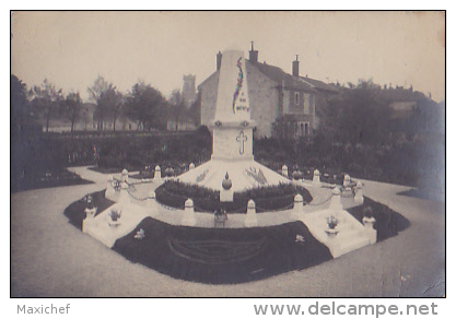 Carte Photo - Chalons Sur Marne - Monument Aux Morts 14/18, Cimetière Militaire - Pas Circulé - Châlons-sur-Marne