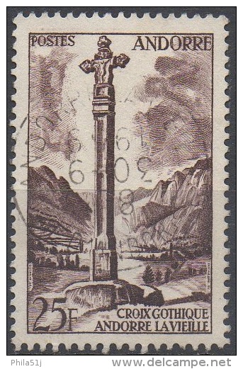ANDORRE  FRANCAIS  N°149__OBL VOIR SCAN - Used Stamps