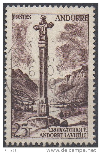 ANDORRE  FRANCAIS  N°149__OBL VOIR SCAN - Oblitérés