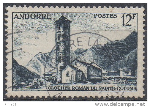 ANDORRE  FRANCAIS  N°145__OBL VOIR SCAN - Used Stamps