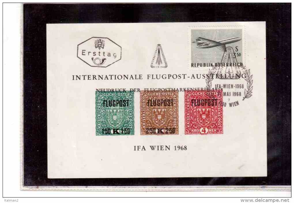 TEM7717   -   IFA-NEUDRUCKBLOCK ( NETTO KAT. NR. N7 )    /   WIEN  31.5.1968 - Proeven & Herdruk