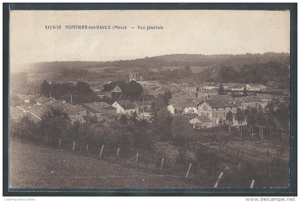 CPA 55 - Montiers-sur-Saulx, Vue Générale - Montiers Sur Saulx