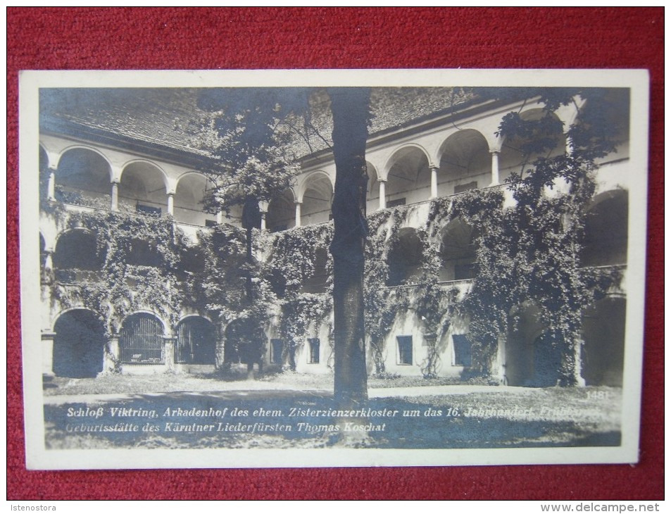 AUSTRIA / KLAGENFURT - SCHLOSS VIKTRING ARKADENHOF / 1939 - Klagenfurt