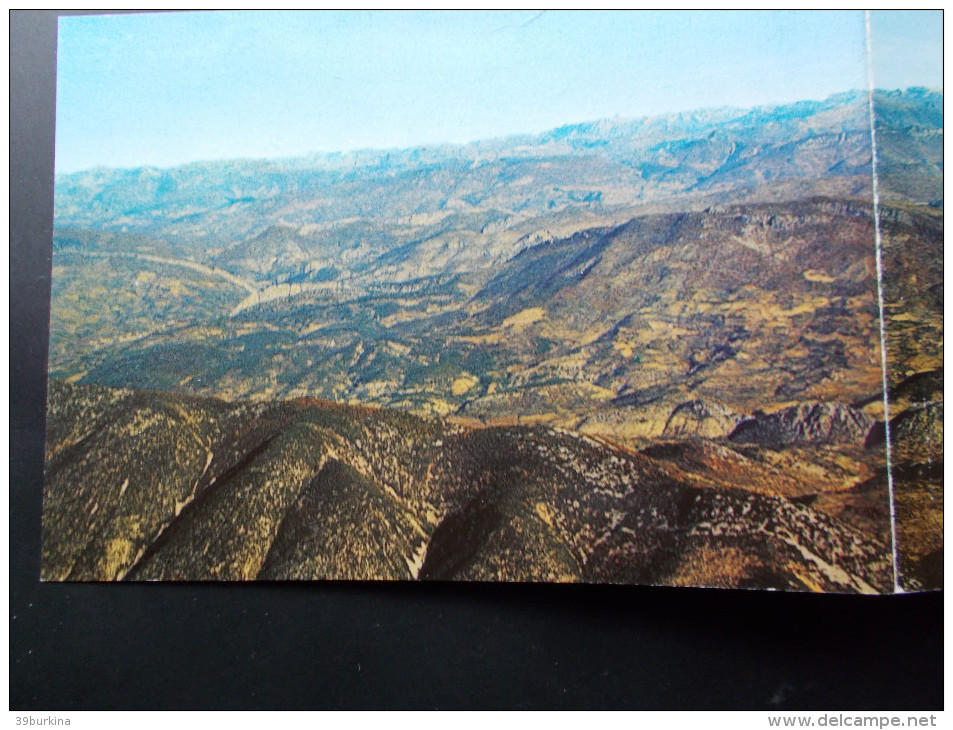 QUADRIPTYQUE  Vues Panoramiques Des Alpes Françaises Et Italiennes Prises Du Mont-Ventoux - Autres & Non Classés