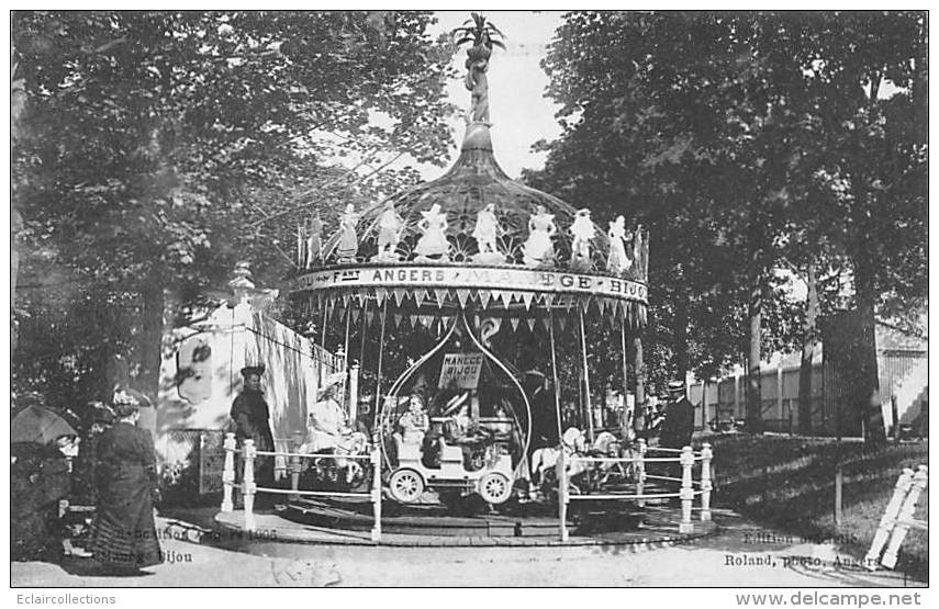 Angers    49    Le Manège Bijou A L'exposition 1906 - Angers