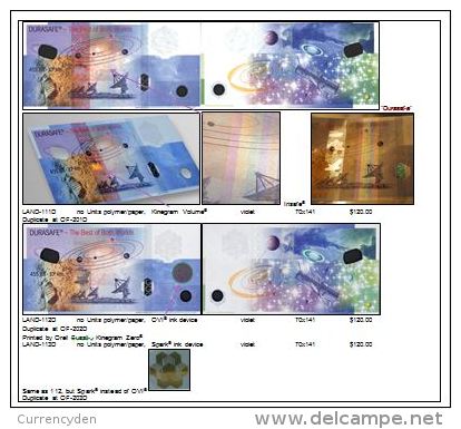 Catalog of Printer's Test Notes, 11th Ed -2016, 519 pages, 2700+ images