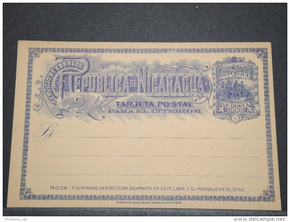 NICARAGUA - Lot de 13 entiers  - A voir - Lot 10692