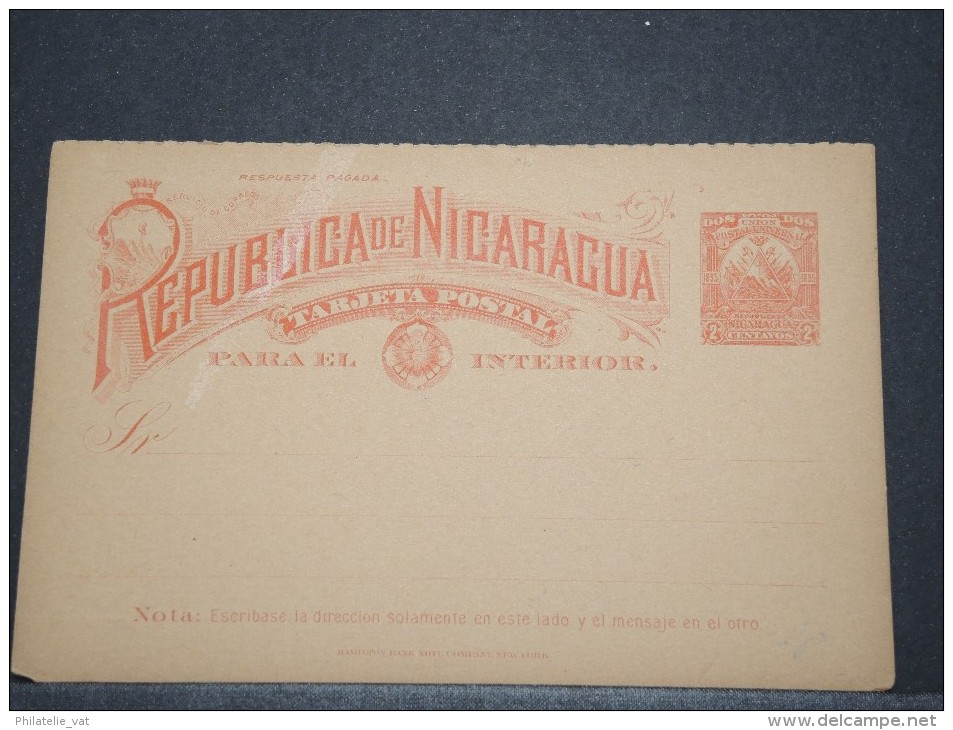 NICARAGUA - Lot de 13 entiers  - A voir - Lot 10692