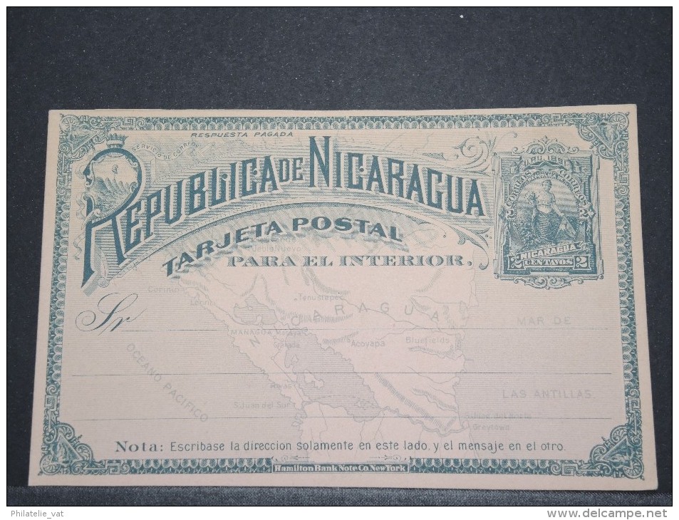 NICARAGUA - Lot de 13 entiers  - A voir - Lot 10692