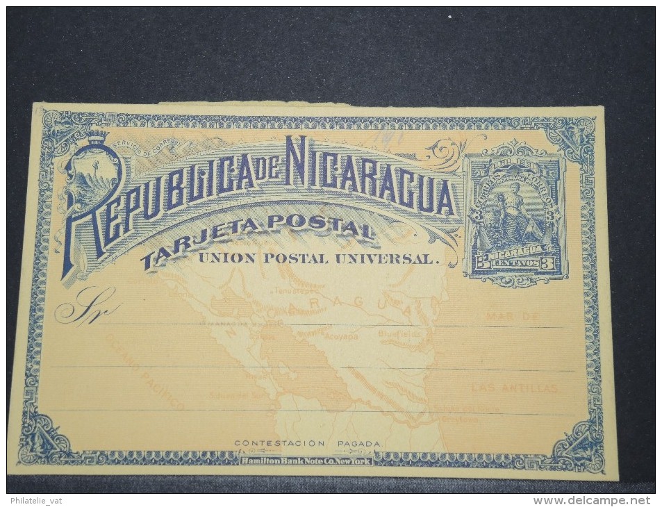 NICARAGUA - Lot de 13 entiers  - A voir - Lot 10692