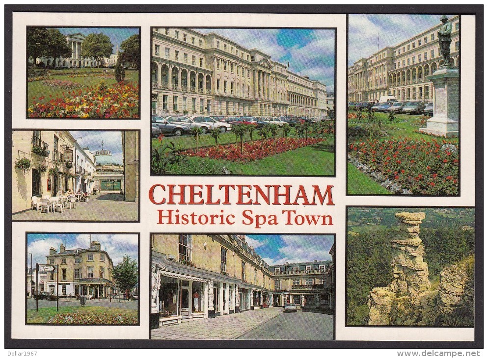 Cheltenham , Historic Spa Town  - UK -  Not Used    ( Scans  For Condition. ( Originalscan ! ) - Cheltenham