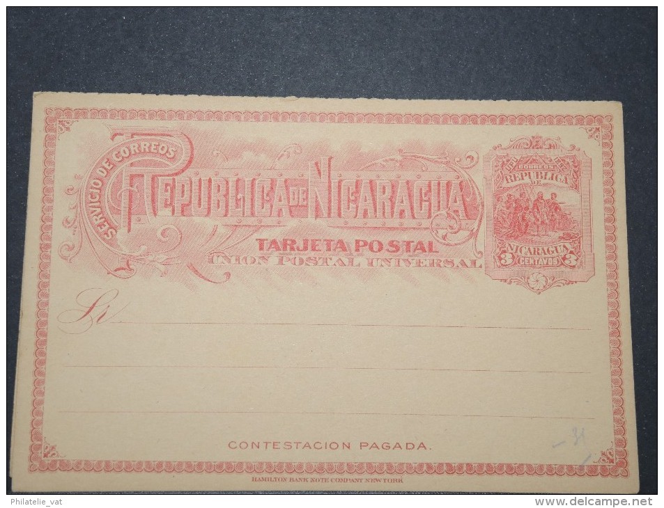 NICARAGUA - Lot de 12 entiers  - A voir - Lot 10699