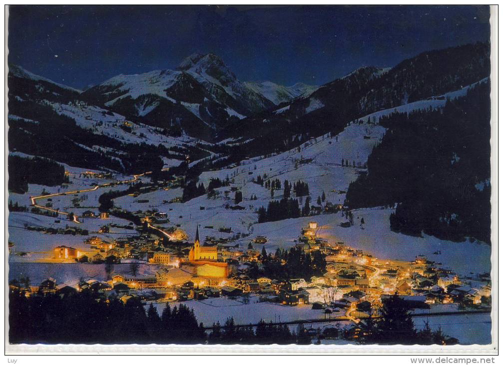 KIRCHBERG - Winterpanorama Bei Nacht Gegen Rettenstein - Kirchberg