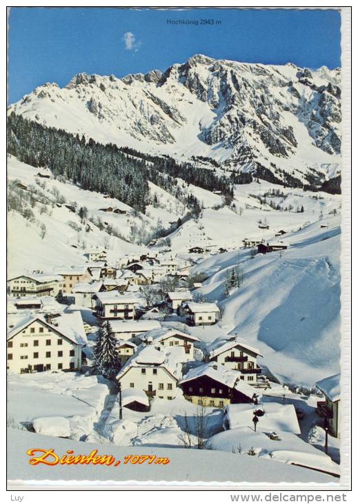 DIENTEN - Panorama Im Winter , Skiparadies Am Fuße Des Hochkönigs - Dienten