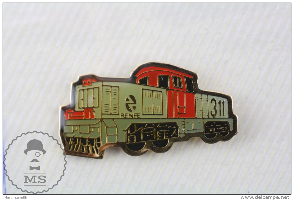 Spain RENFE 311 Locomotive Train Engine - Pin Badge - Transport Und Verkehr