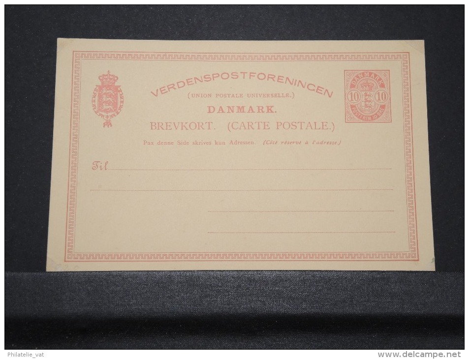 DANEMARK - Lot de 10 entiers  - A voir - Lot 10707