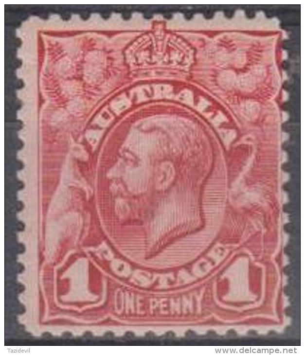 AUSTRALIA - 1913 1d King George V Engraved. Scott 17. Mint Hinged * - Neufs