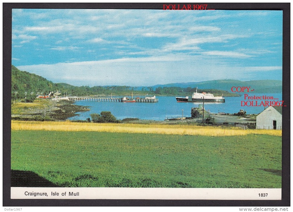 Craignure & Lochdon | The Isle Of Mull-  Not Used    ( Scans  For Condition. ( Originalscan ! ) - Bute
