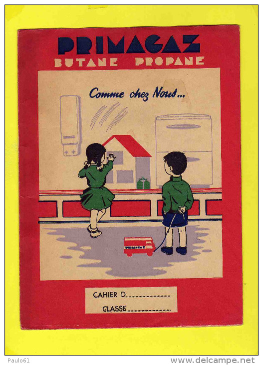 PROTEGE CAHIER : PRIMAGAZ Butane Propane Enfants - Protège-cahiers