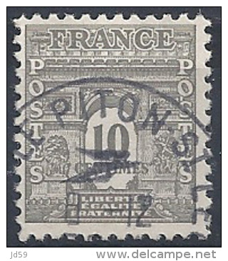 1944 - N° 621 : Arc De Triomphe De L'Etoile - 1944-45 Triomfboog