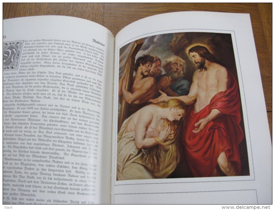 Die Grossen Maler In Wort Und Farbe - Philippi - 96 Pages  De Texte Et 120 Ill.coul. Début 1900 Couverture Rigide - Pittura & Scultura
