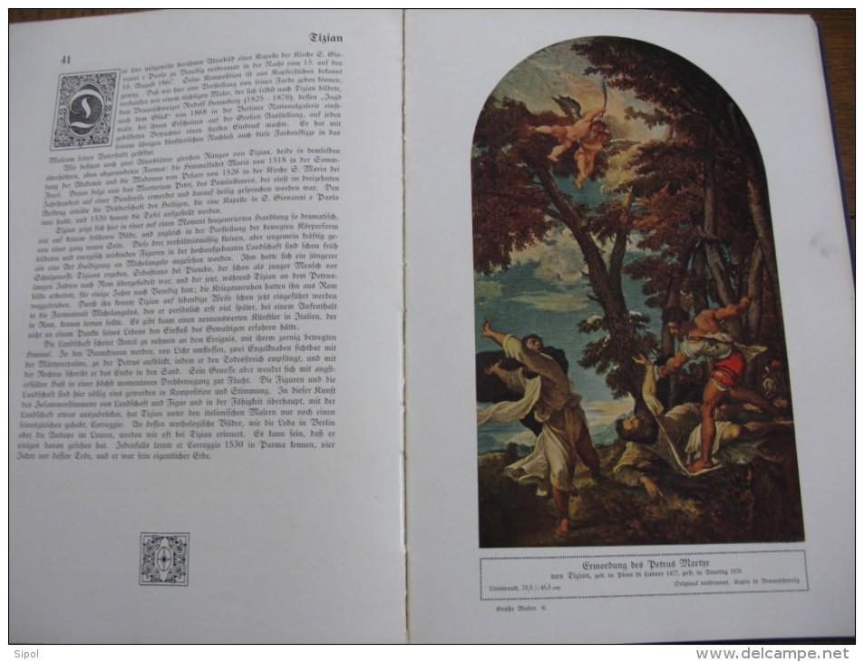 Die Grossen Maler In Wort Und Farbe - Philippi - 96 Pages  De Texte Et 120 Ill.coul. Début 1900 Couverture Rigide - Peinture & Sculpture