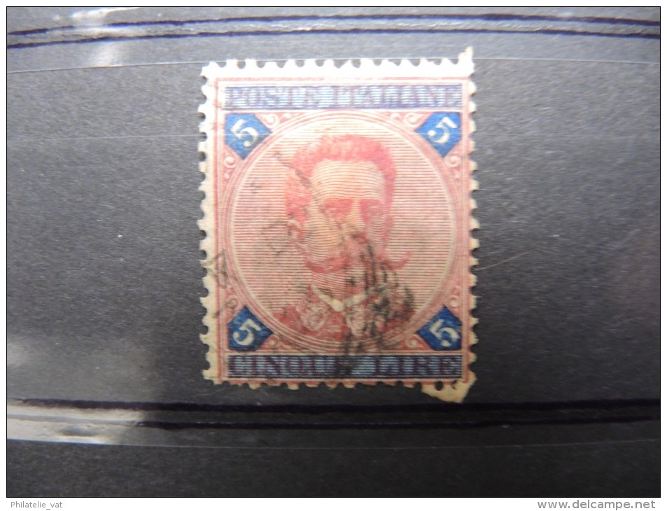 ITALIE - N° 63 Obl - 5 Lires - Dentelure Du Bas Fatiguée - A Voir - P16250 - Usados