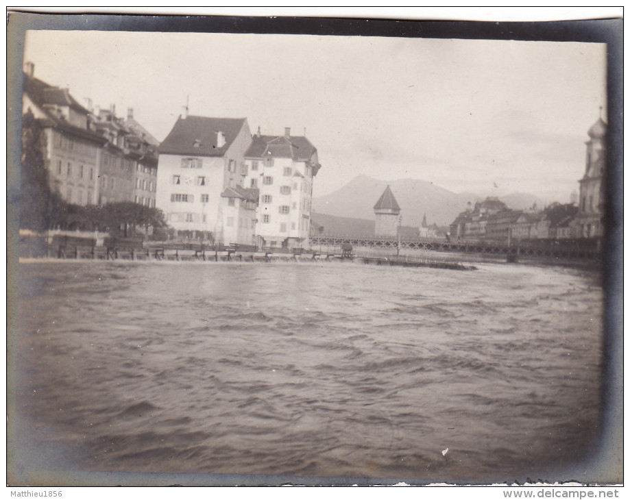 Foto Oktober 1904 LUZERN (Lucerne) - Ansicht (A133) - Lucerne