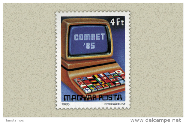 Hungary 1985. Comnet Stamp MNH (**) Michel: 3781 / 0.70 EUR - Nuovi