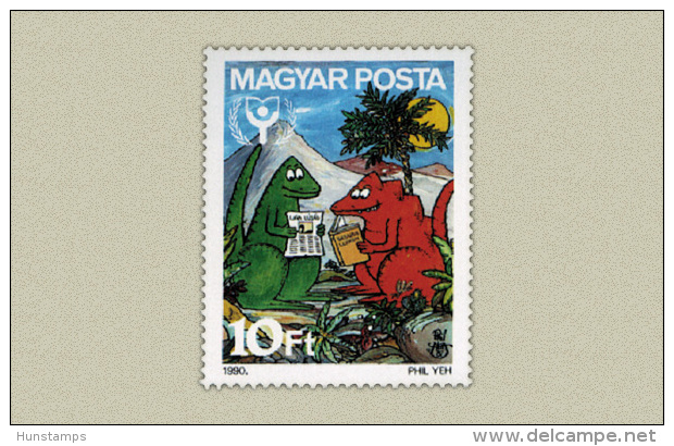 Hungary 1990. Youth - Fable Stamp MNH (**) Michel: 4116 / 1.50 EUR - Ungebraucht