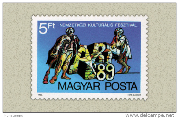 Hungary 1989. Arts Stamp MNH (**) Michel: 4018 / 0.60 EUR - Ungebraucht
