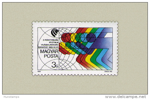 Hungary 1989. Pentathlon Stamp MNH (**) Michel: 4010 / 0.50 EUR - Neufs