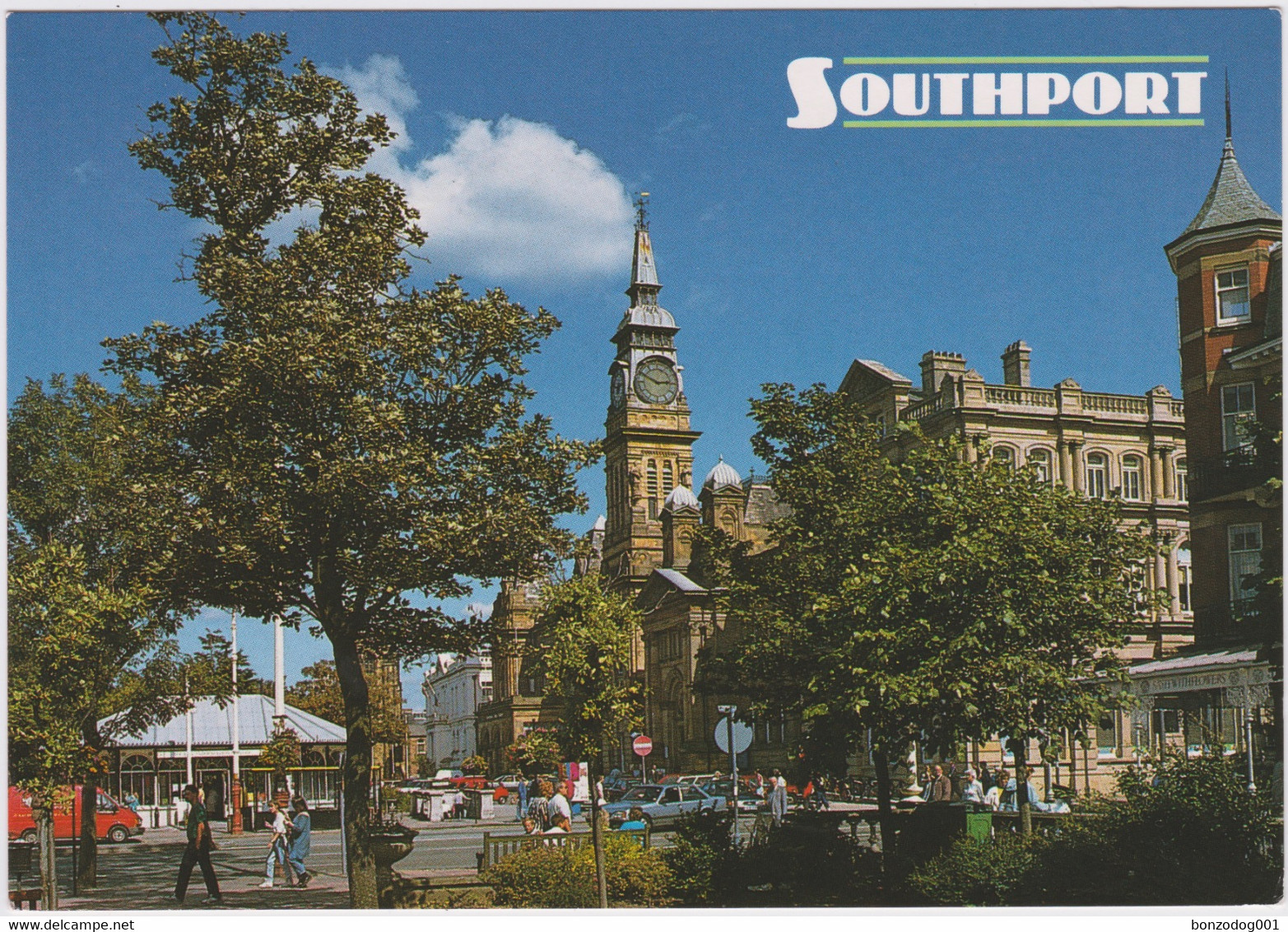 Cambridge Hall And Town Hall, Lord Street, Southport. Unposted - Southport