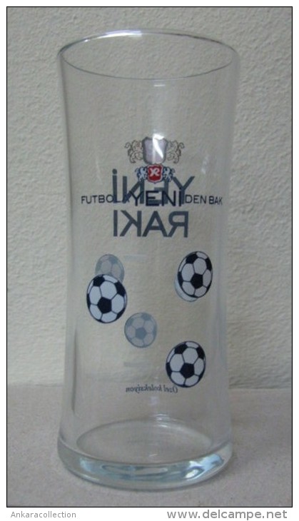 AC - YENI RAKI GLASS - WHEN YOU MISS FOOTBALL SPECIAL COLLECTION SERIES RARE TO FIND - Autres & Non Classés