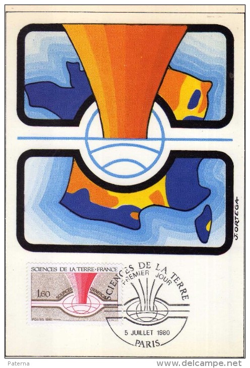 2949  Maxima Francia Sciencies De La Terre Paris 1980 Ciencias De La Tierra - 1980-1989