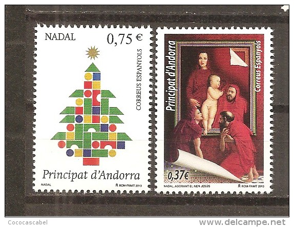 Andorra Española - Yvert 396-97 (MNH/**) - Nuevos