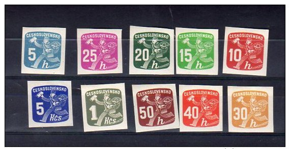 1945 Le Facteur Y 26-35  * Complet - Timbres Pour Journaux