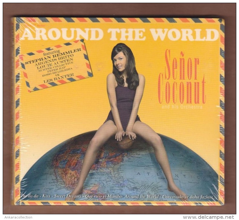 AC - SENOR COCONUT - AROUD THE WORLD  -  BRAND NEW MUSIC CD - World Music