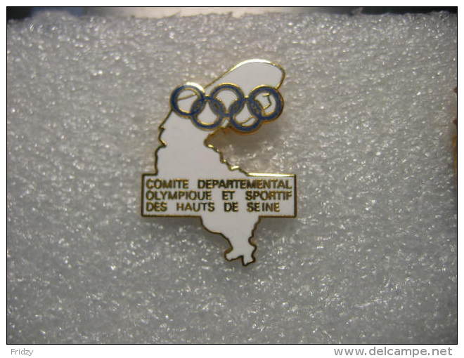 Pin´s Du Comité Départemental Olympique Et Sportif Des Hauts De Seine. - Jeux Olympiques