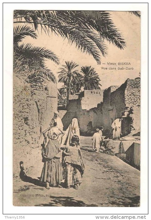 VIEUX BISKRA RUE DANS BAD DARD - Biskra